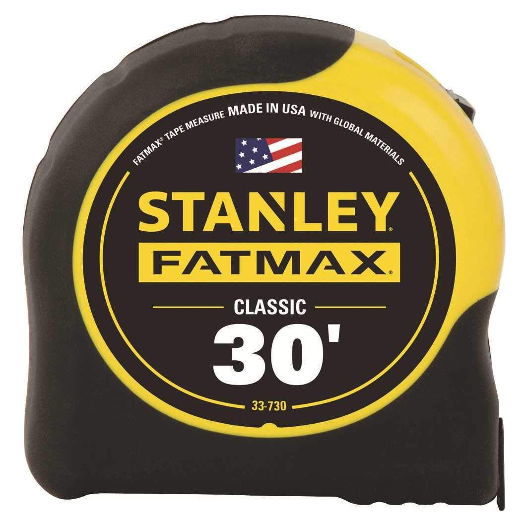 Cinta Métrica Stanley FatMax 9,14 m Amarillo/Negro