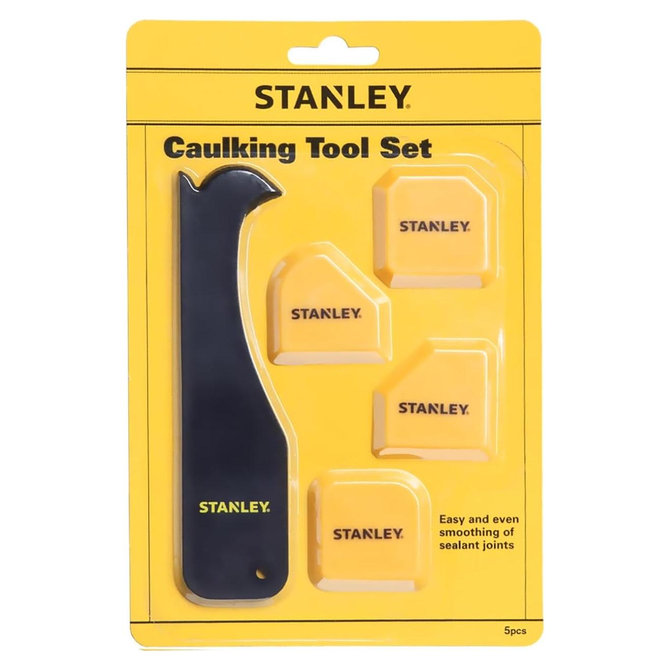 Kit de Herramientas de Alisado Stanley 4 en 1 para Selladores