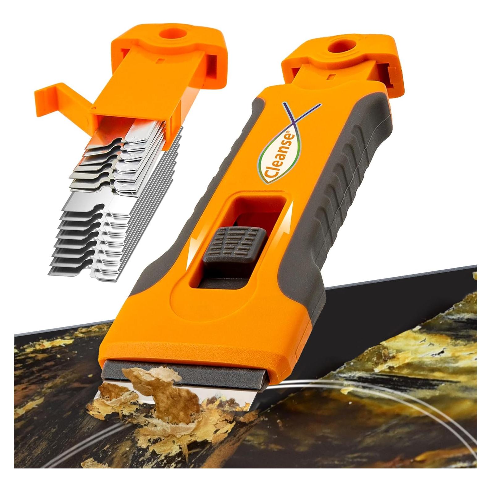 Raspadora de Cuchillas Cleanse con 15 Piezas para Vidrio