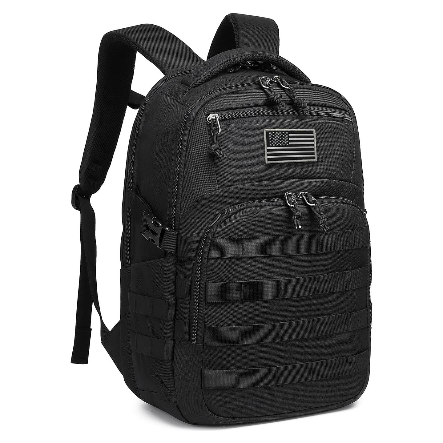Mochila táctica Wotony 3807-1-1 25L negra para hombres