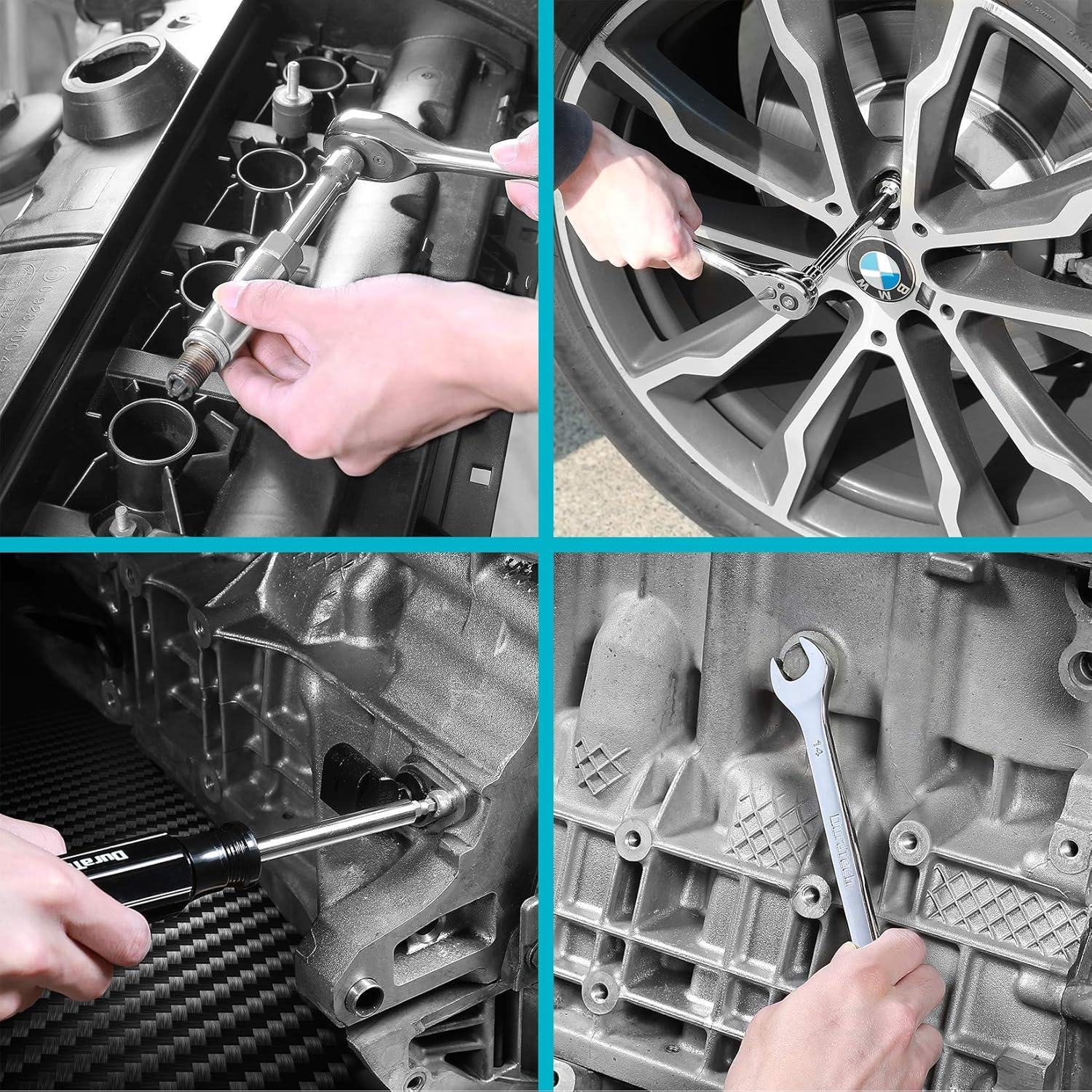 Juego de Herramientas Mecánicas DURATECH 497 Piezas