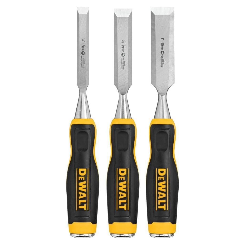 Juego de Cinceles de Madera Dewalt 3 Piezas Pro