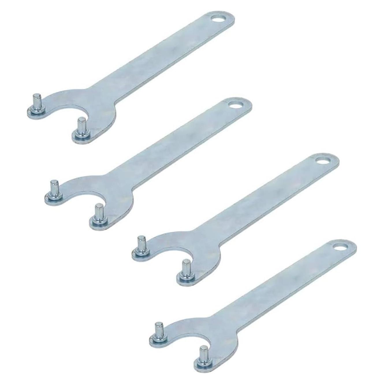 Llave de Ángulo Utoolmart 4Pcs Hierro 140mm para Amoladoras