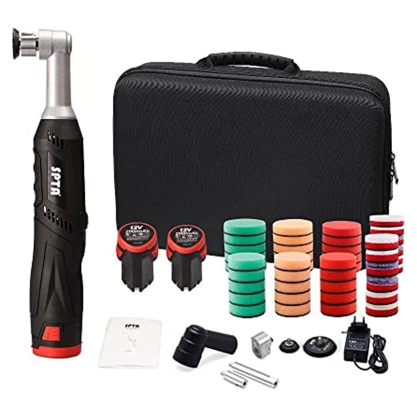 Pulidor Inalámbrico SPTA SP-DA1US 12V 5000 RPM para Coche