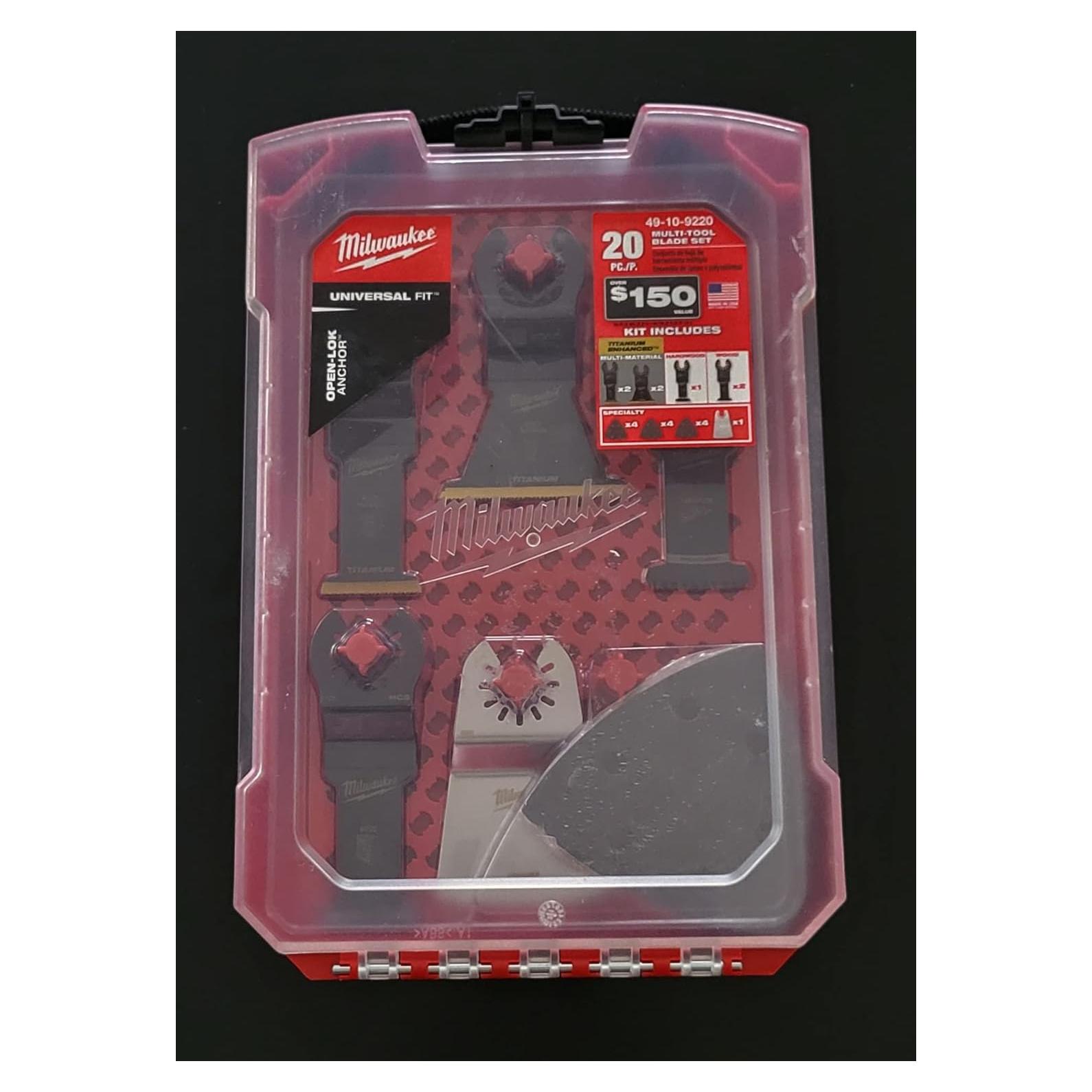 Oscillating Multi-Tool Blade Kit (20-Piece)