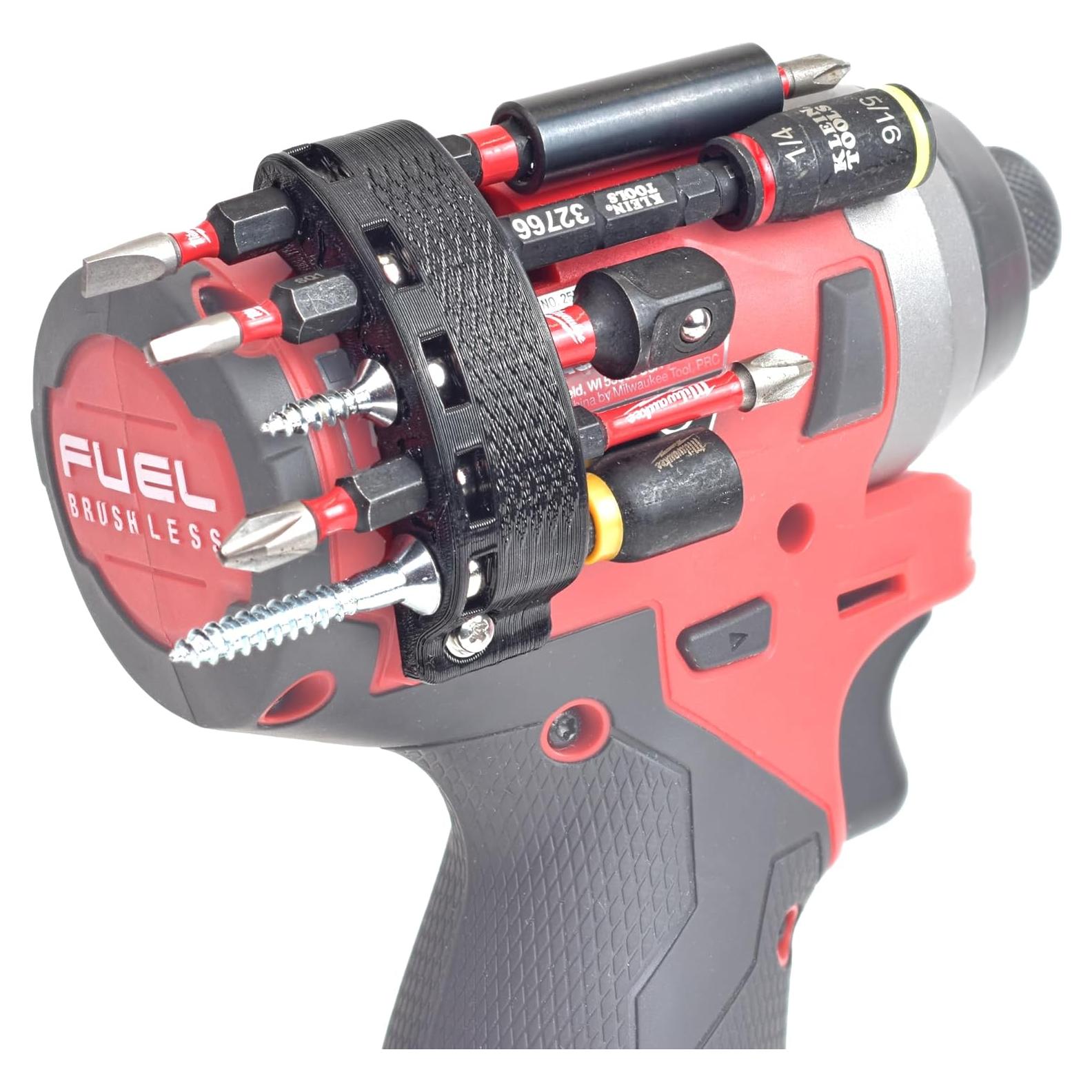 Soporte Magnético para Bits Milwaukee M12 Lado Derecho