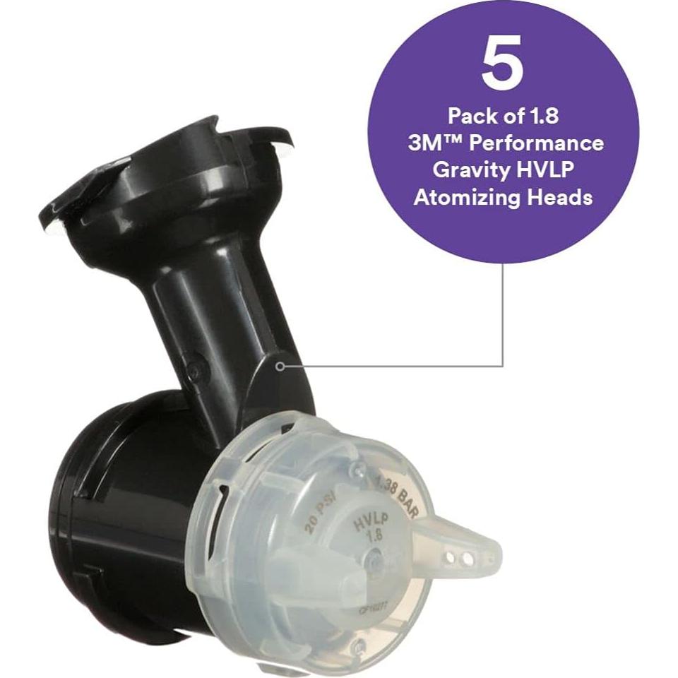 Kit de recarga 3M Performance HVLP 1.8mm para pintura