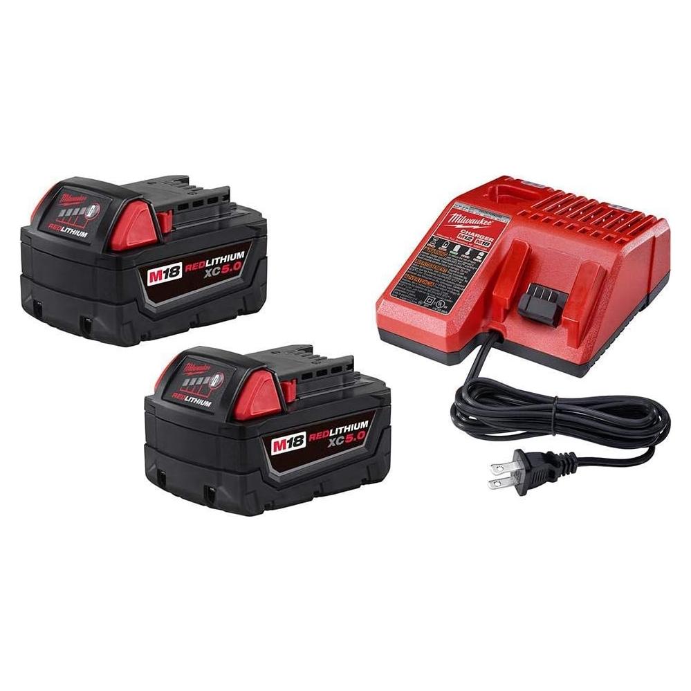 Batería Milwaukee M18 REDLITHIUM XC 5.0 2PK 2,26 kg