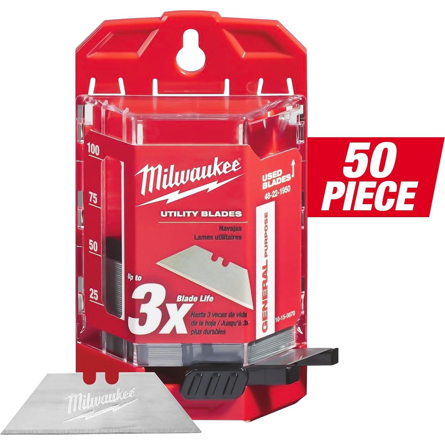 Knife Blades Bulk Pack 50 Piece