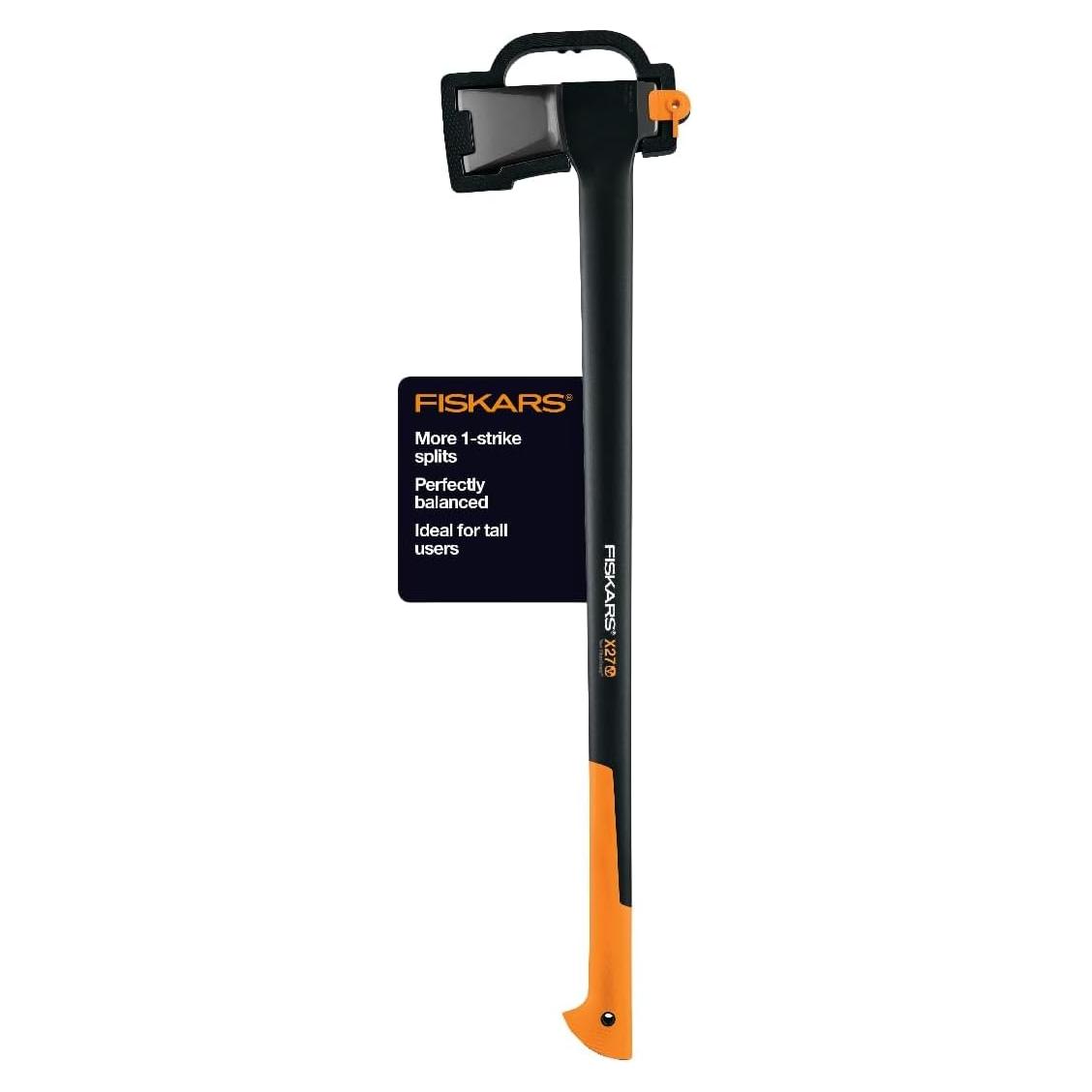 Hacha de División Fiskars X27, 91.4 cm, Mango Absorbente