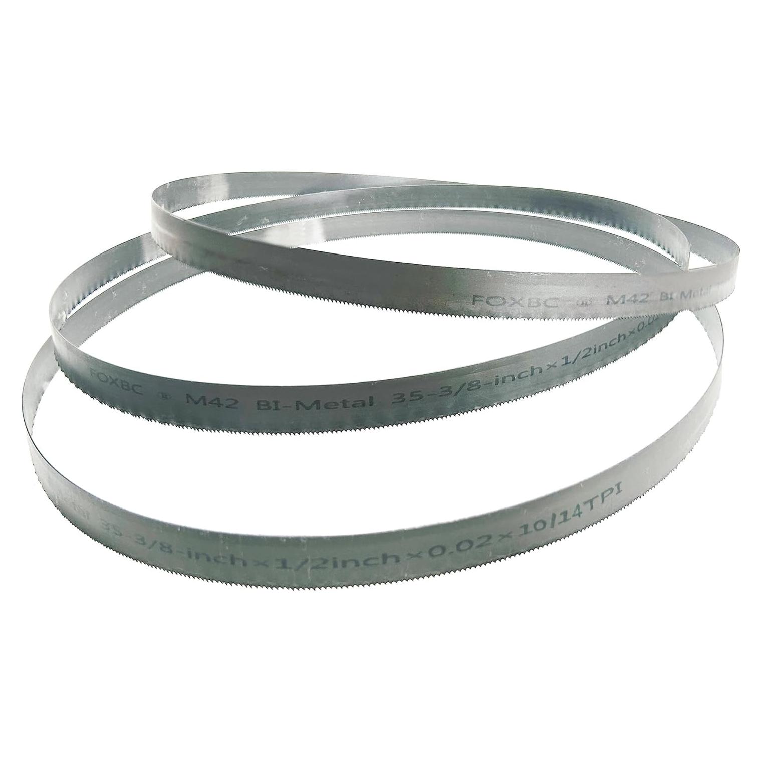 Hojas de Sierra de Cinta FOXBC 90 cm 10/14 TPI 3-Pack