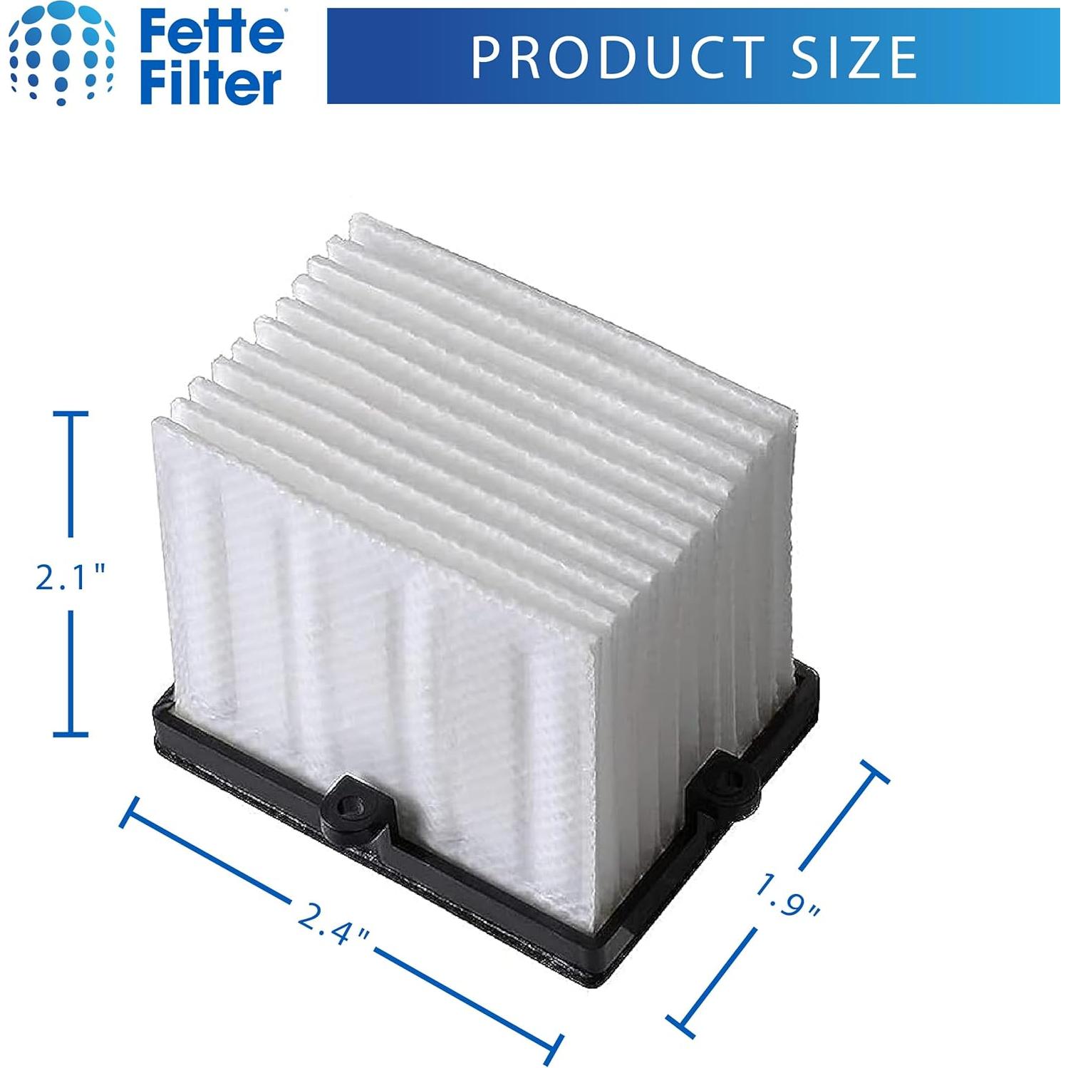Filtro HEPA Fette Filter para Lijadora Milwaukee M18 - 3 Pzas