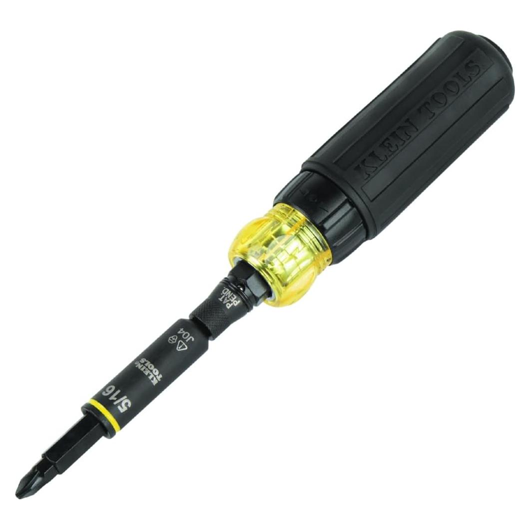 Destornillador Trinquete Klein Tools 11 en 1 con Puntas