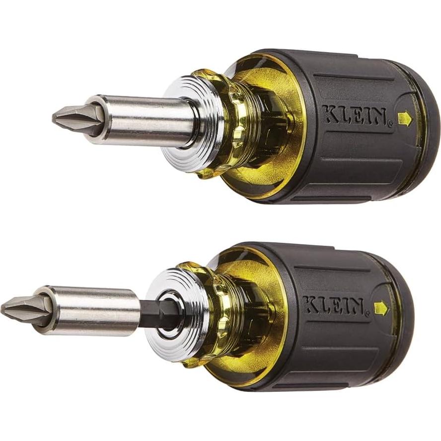 Destornillador Stubby Klein Tools 32308 8-en-1 Ajustable