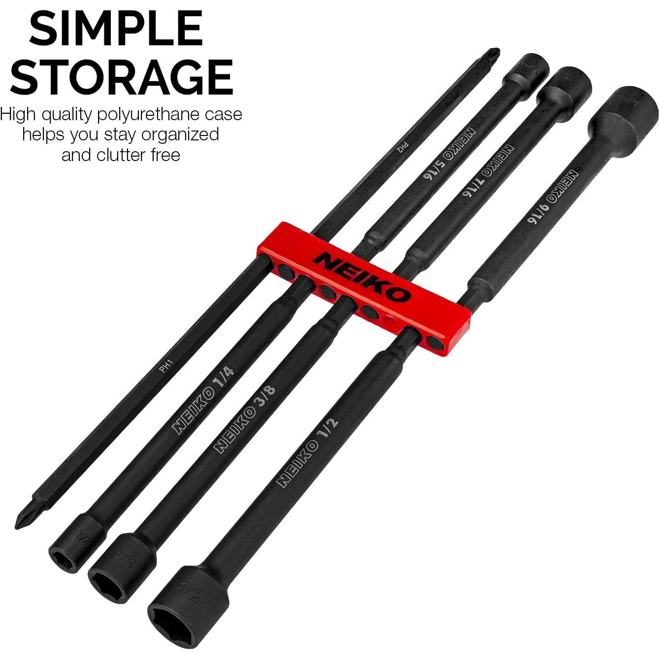 Juego de Herramientas NEIKO 10067A 8 Piezas SAE y Métrico
