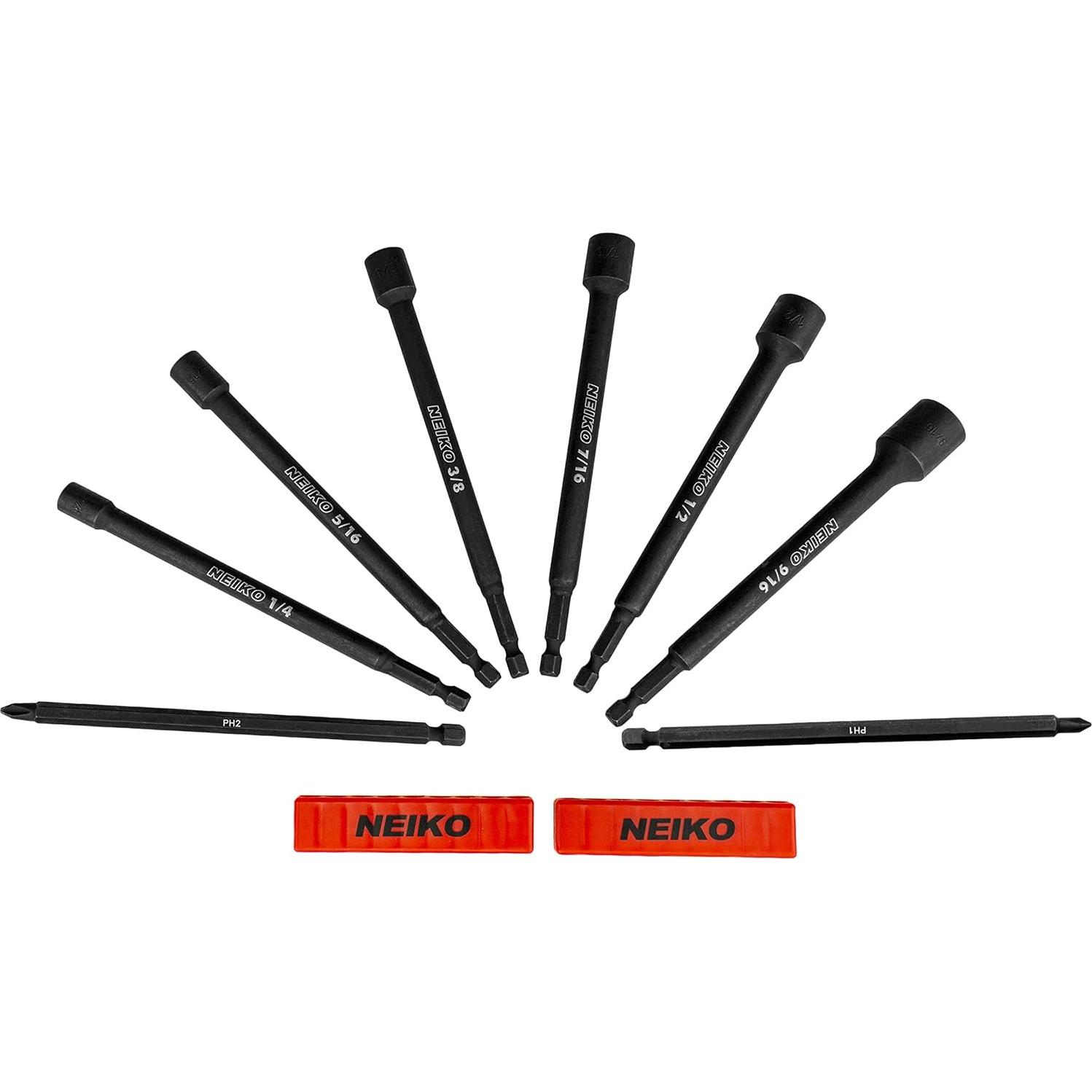 Juego de Herramientas NEIKO 10067A 8 Piezas SAE y Métrico