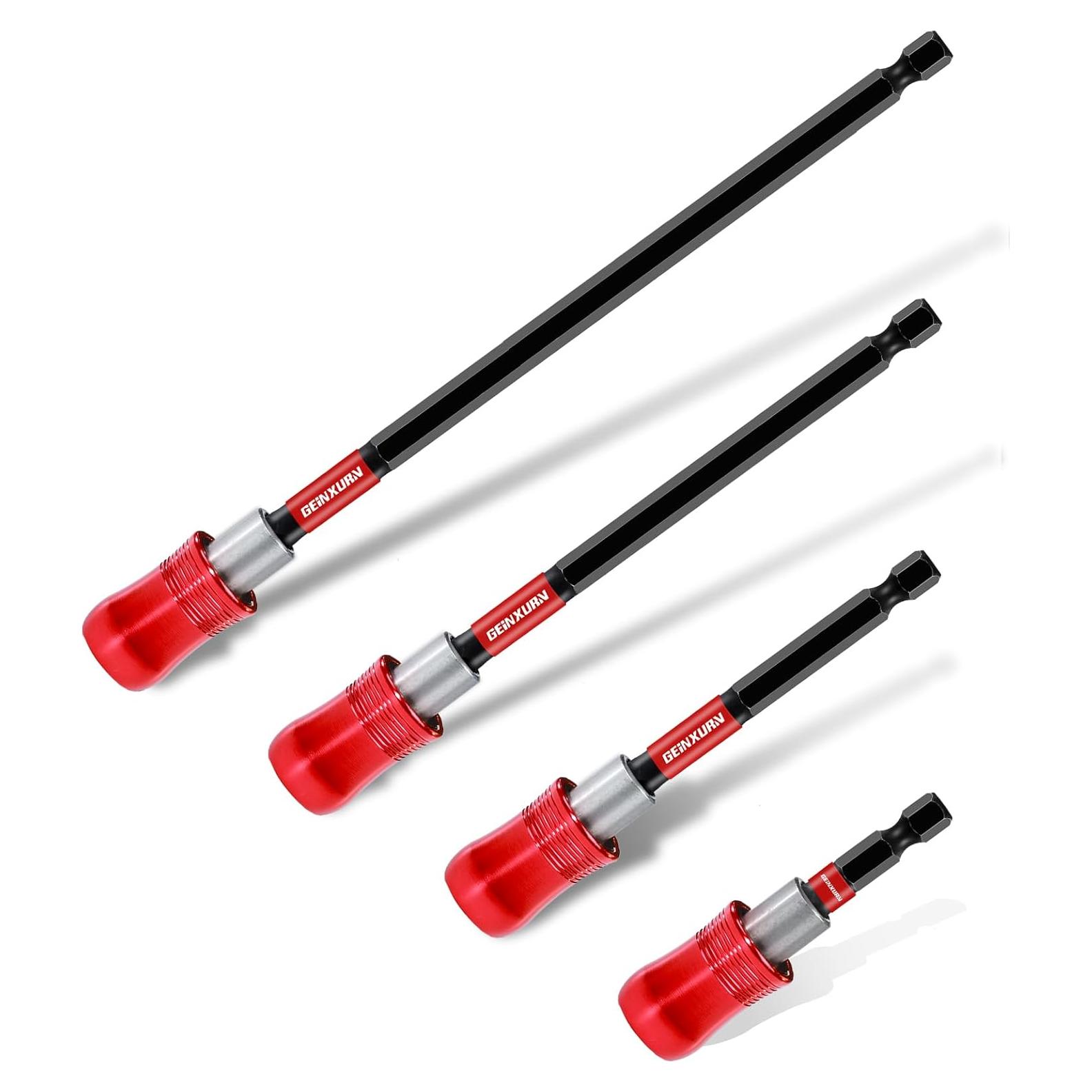 Juego de 4 Soportes de Punta Magnética GEINXURN 6,35 a 30,48 cm