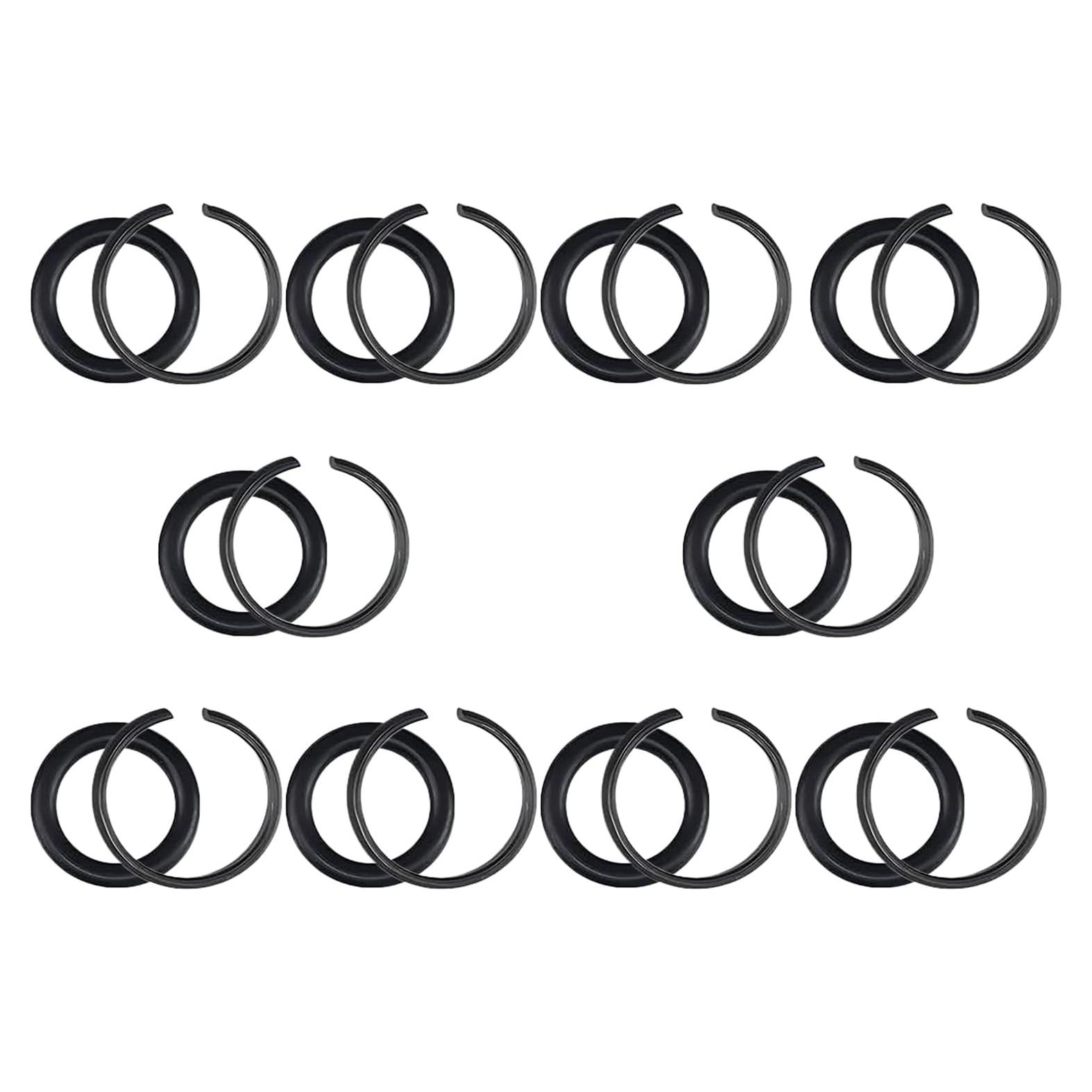 10 Juegos de Anillos de Retención 3/8" JuYangDa para Llaves