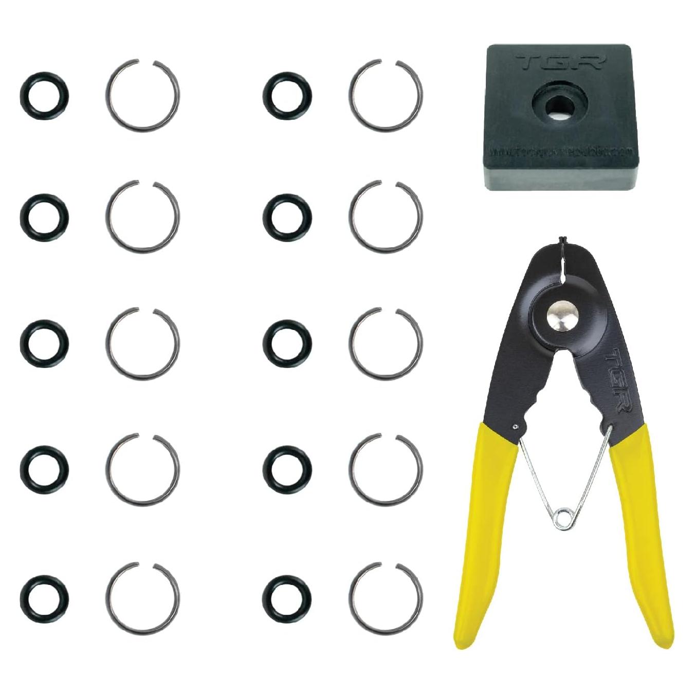 Anillo de retención 3/8" Tool Guy Republic - 10 juegos