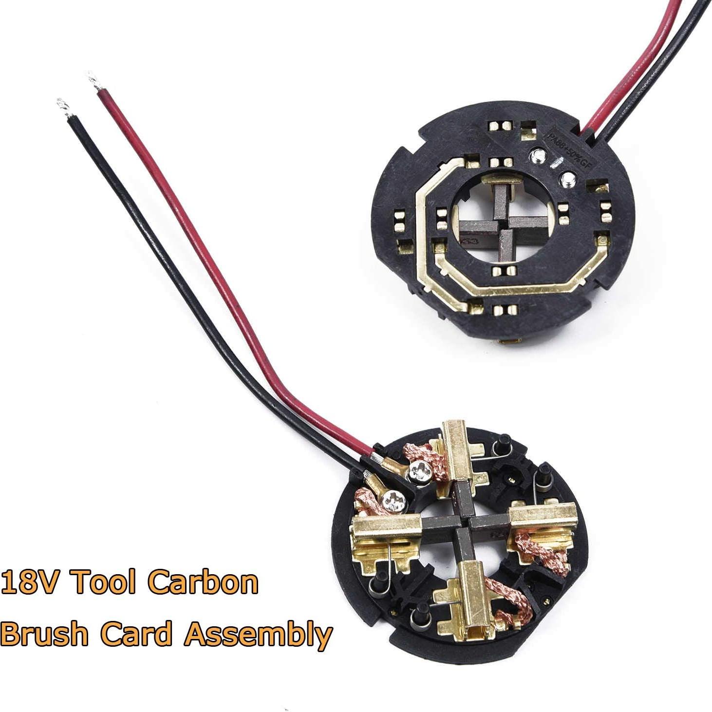 Soporte de Cepillo de Carbono Wadoy para Taladro 18V