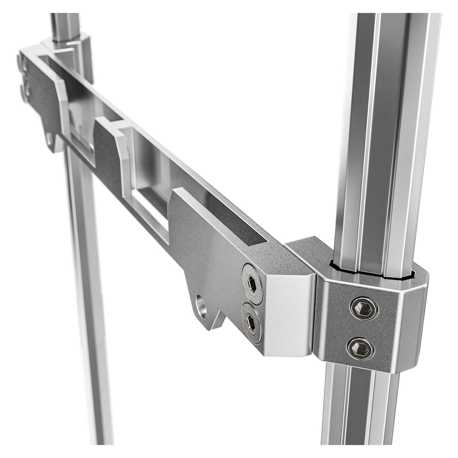 Soporte de Riel Milwaukee Packout - Aluminio Resistente Plata