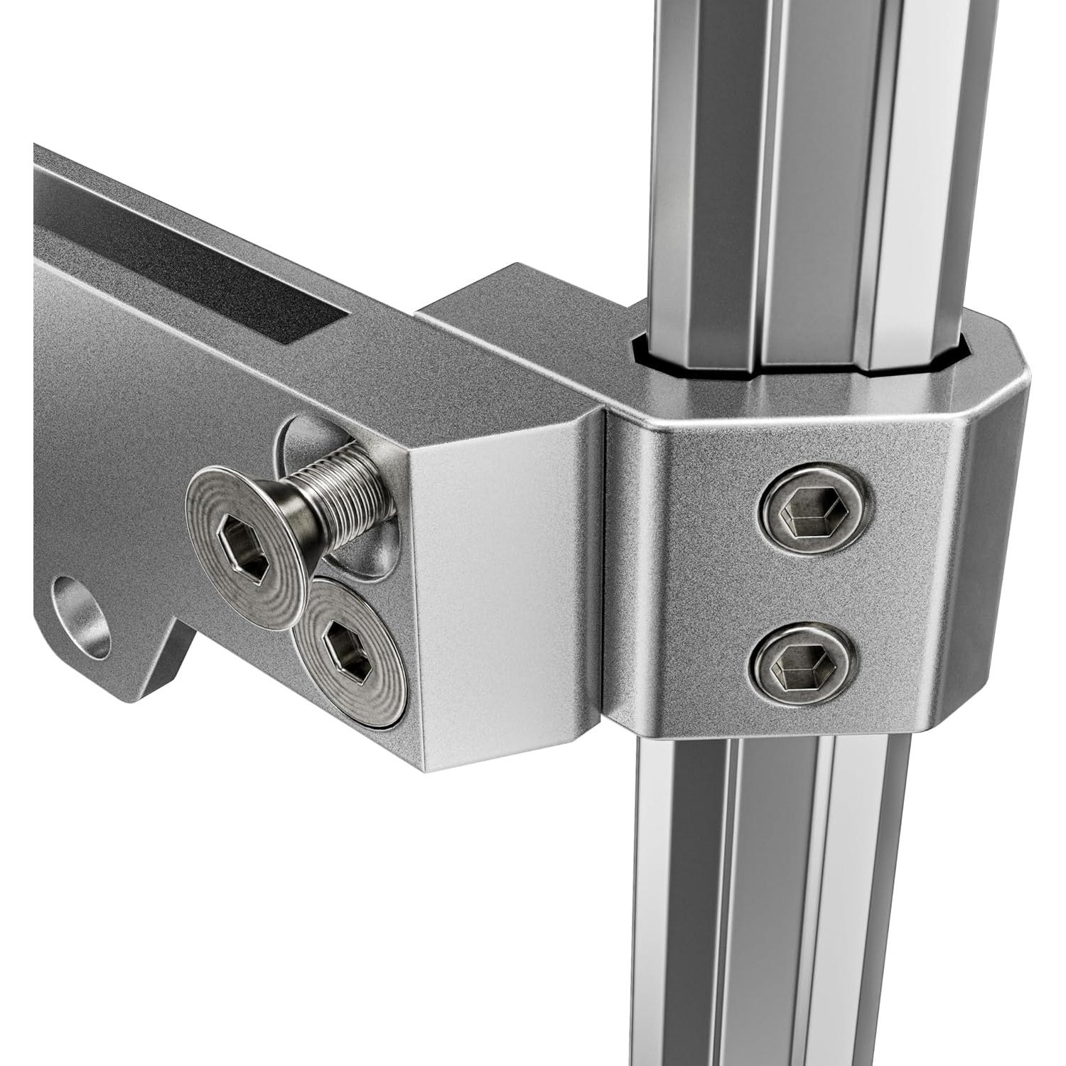 Soporte de Riel Milwaukee Packout - Aluminio Resistente Plata