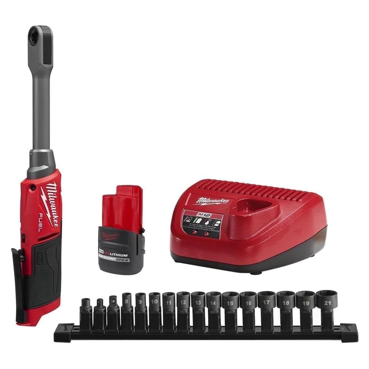 Trinquete eléctrico Milwaukee 3050-21 M12 FUEL INSIDER 60 ft-lb