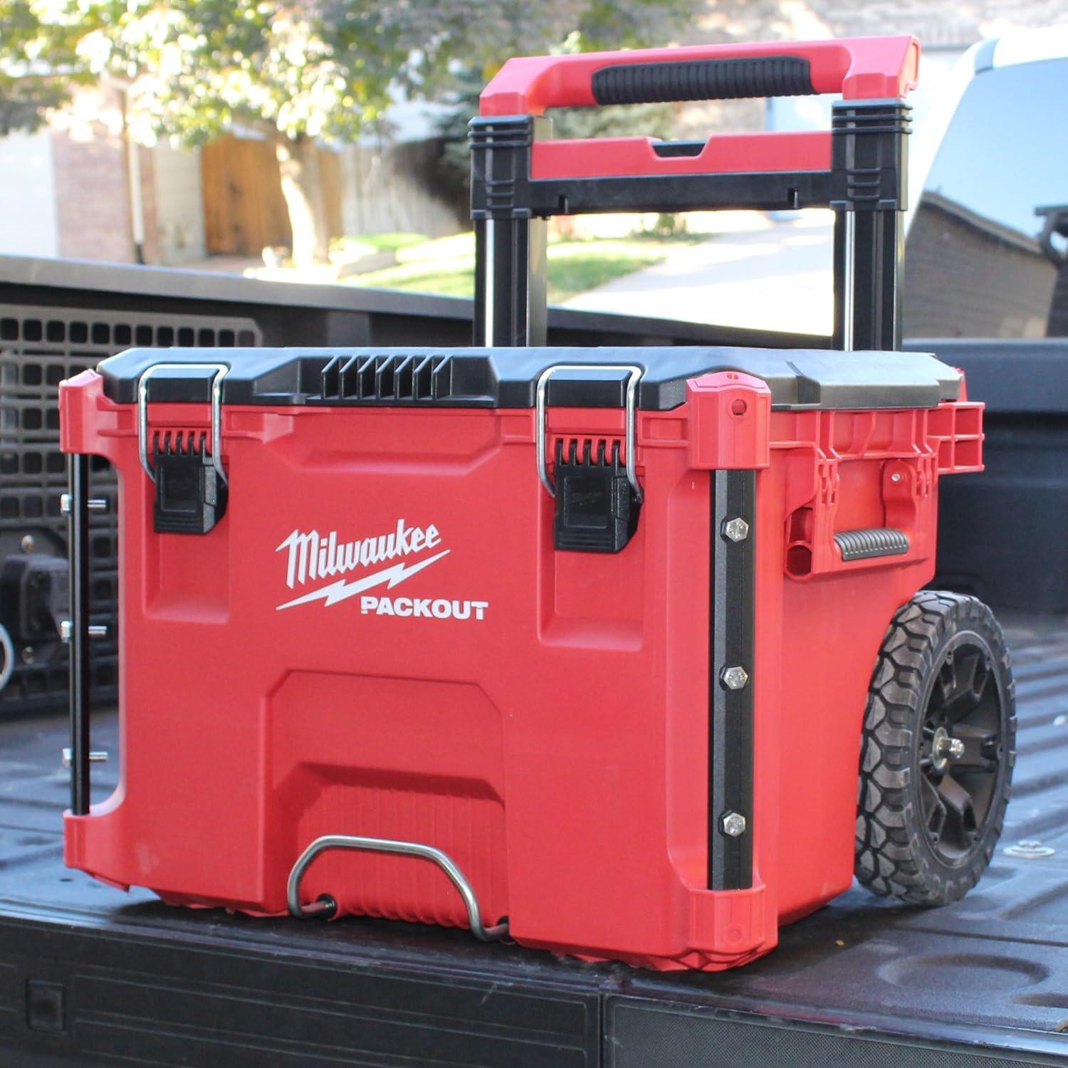 Rieles Alpha para Milwaukee Packout 320mm - Negro