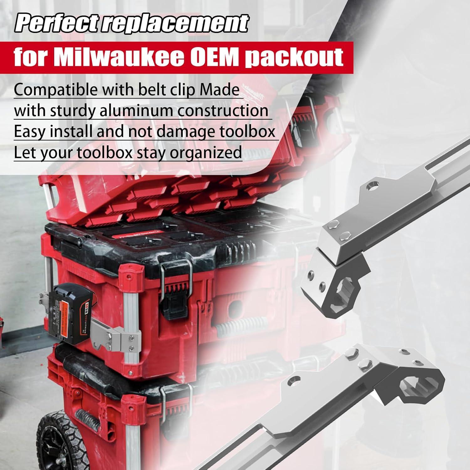 Soporte de Riel para Herramientas Fybemax Compatible Milwaukee