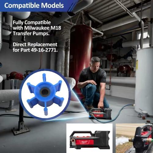 Kit de Impulsor y O-Ring REPLACEMENTKITS.COM para Bombas Milwaukee M18