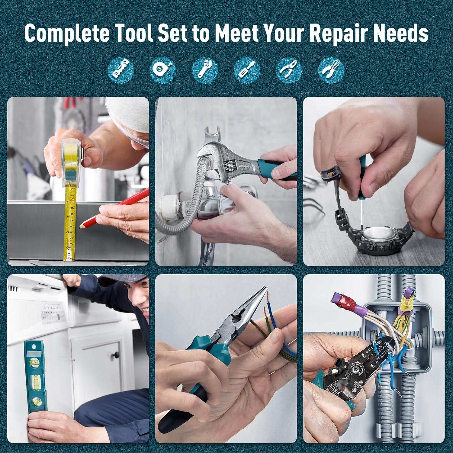 Kit de Herramientas Sundpey 281 Piezas para el Hogar