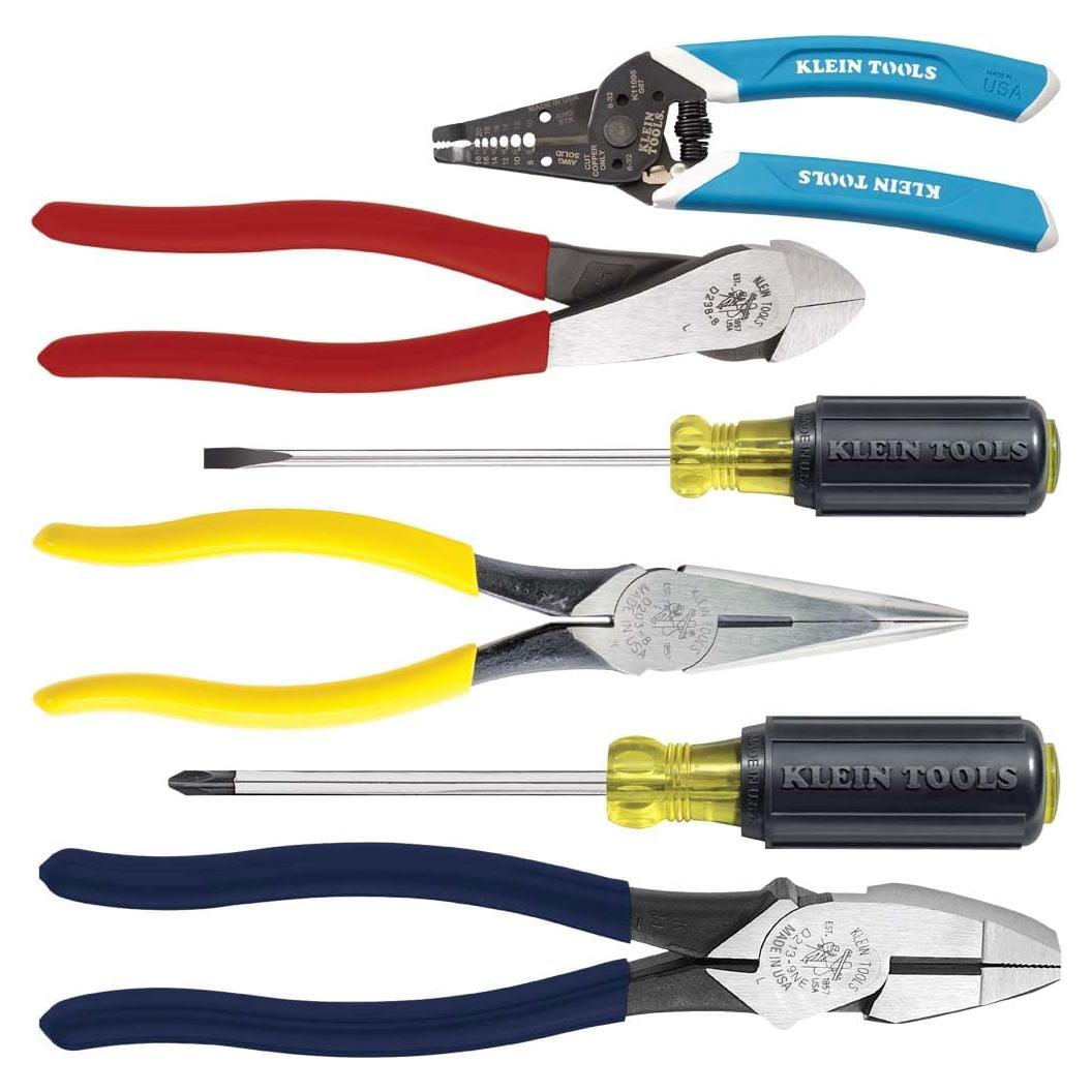 Kit de Herramientas Klein Tools 80080 para Electricistas 6 Piezas