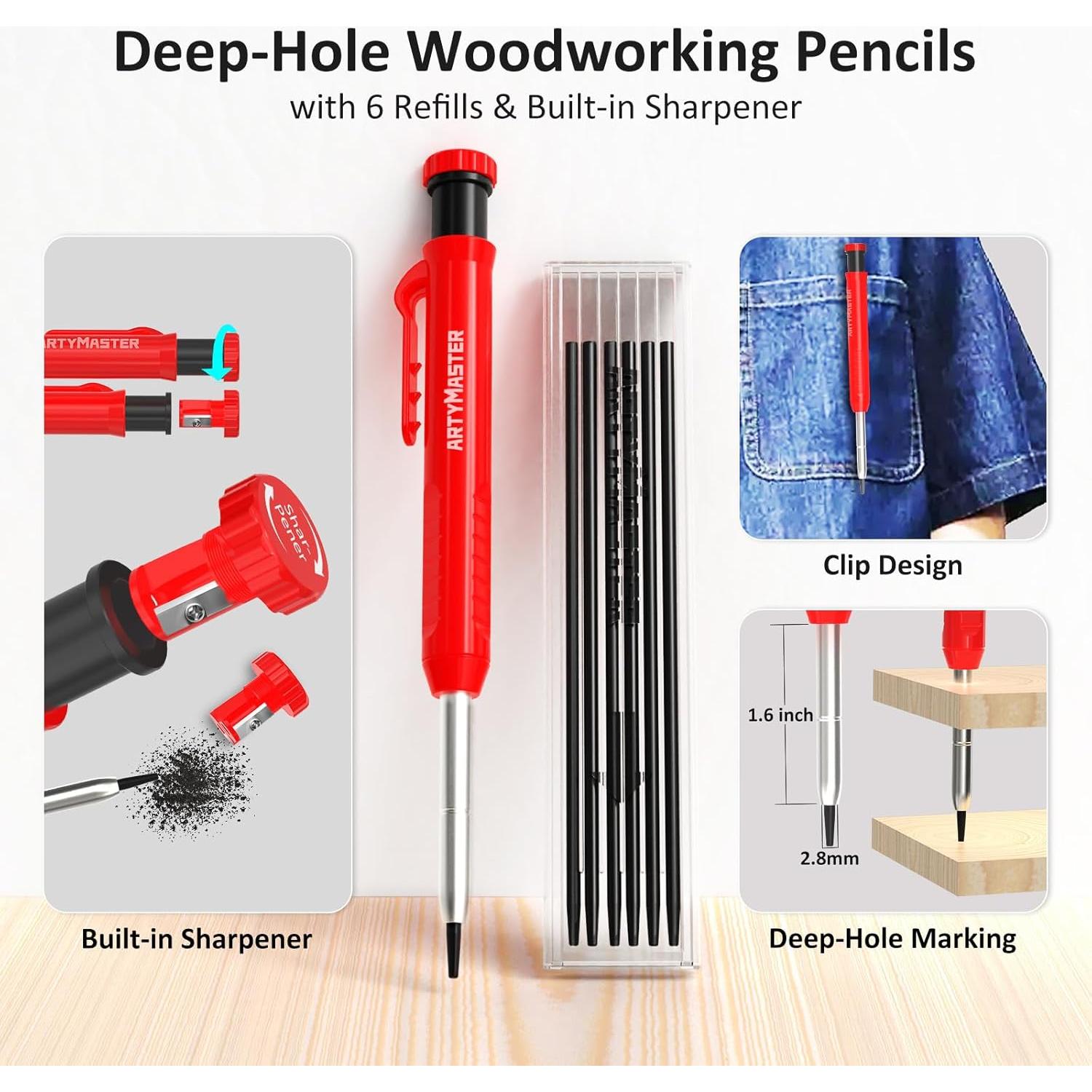 Regla Multi-Angulo 3D ArtyMaster WT103B 20x17cm Precisión