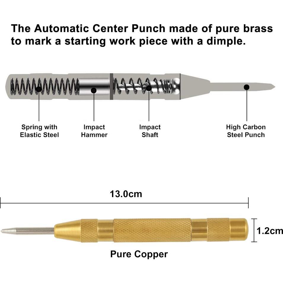 Juego de Brocas Avellanadoras COMOWARE - 7 Piezas para Madera