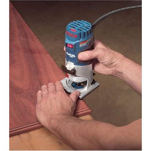 Bosch PR20EVSK-RT 1 HP Colt Variable Speed Electronic Palm Router Kit (Renewed)