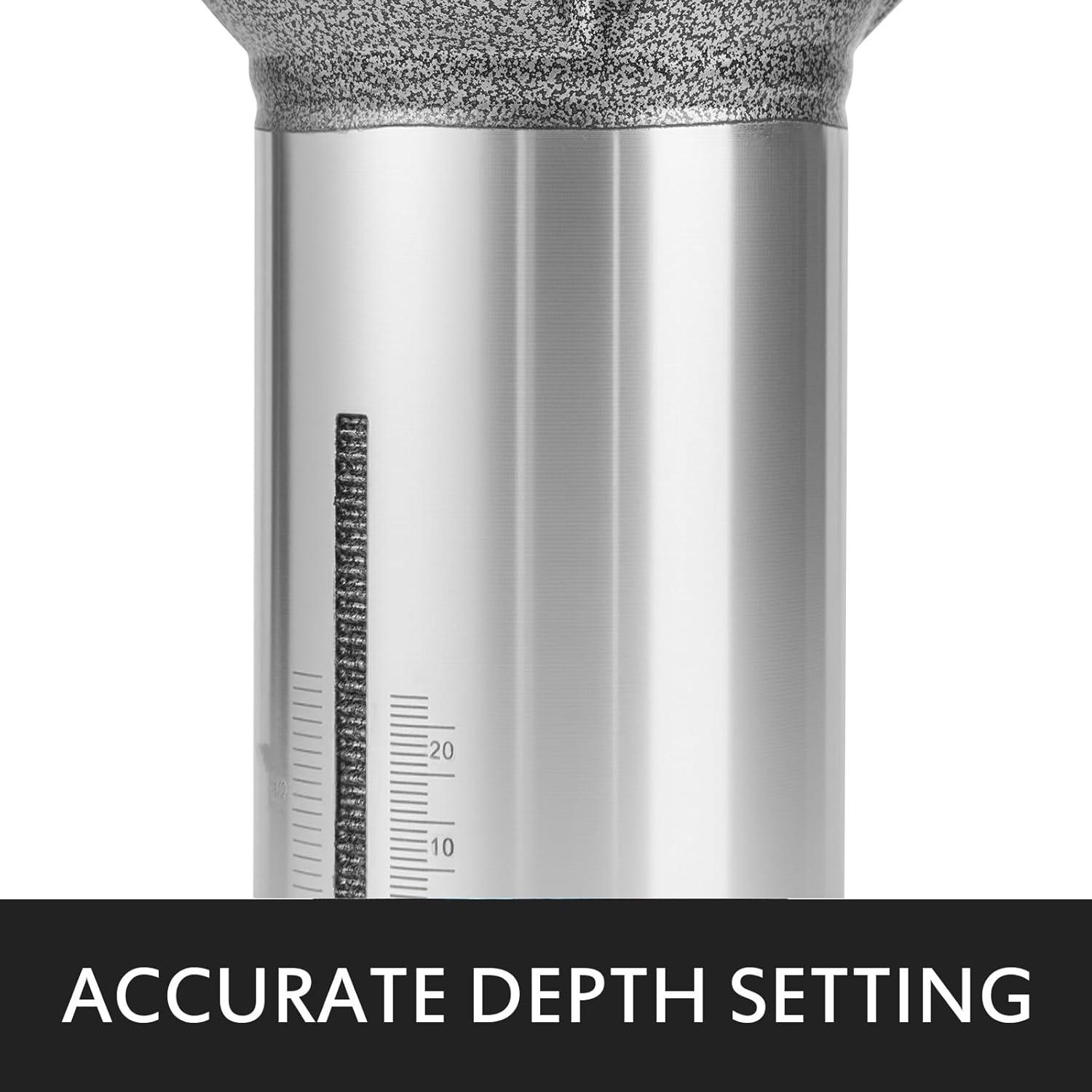 VEVOR Compact Router 1.25HP With Fixed Base, Plunge Base and Tilt Base, Variable Speed Wood Router Kit Max Torque 30,000RPM For Woodworking & Furniture Manufacturing