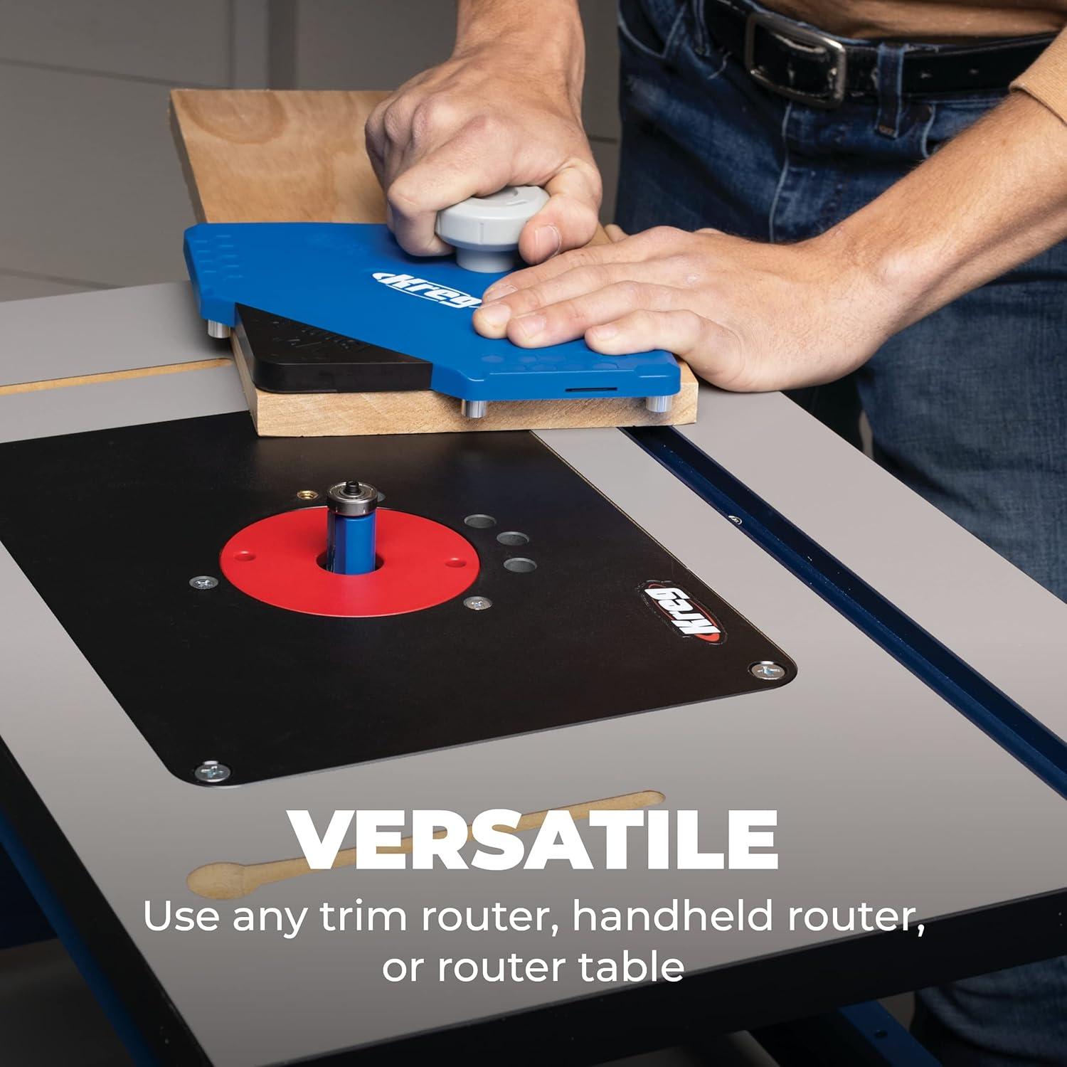 Guía de Fresado Kreg PRS1000 - Ajustable y Versátil