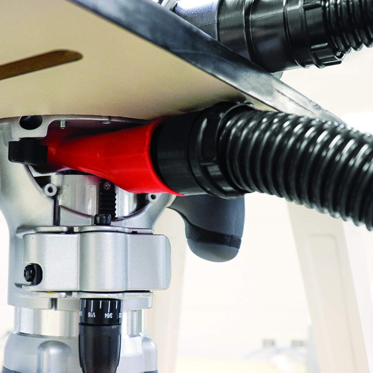 Router de Polvo Milescraft 1501 - Recolección Eficaz 90%