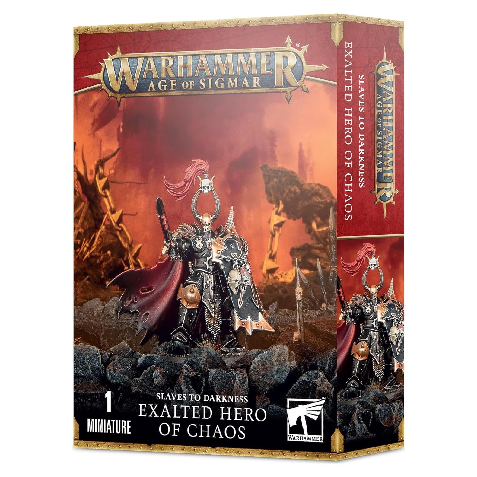 Warhammer Age of Sigmar Games Workshop Héroe Exaltado Caos
