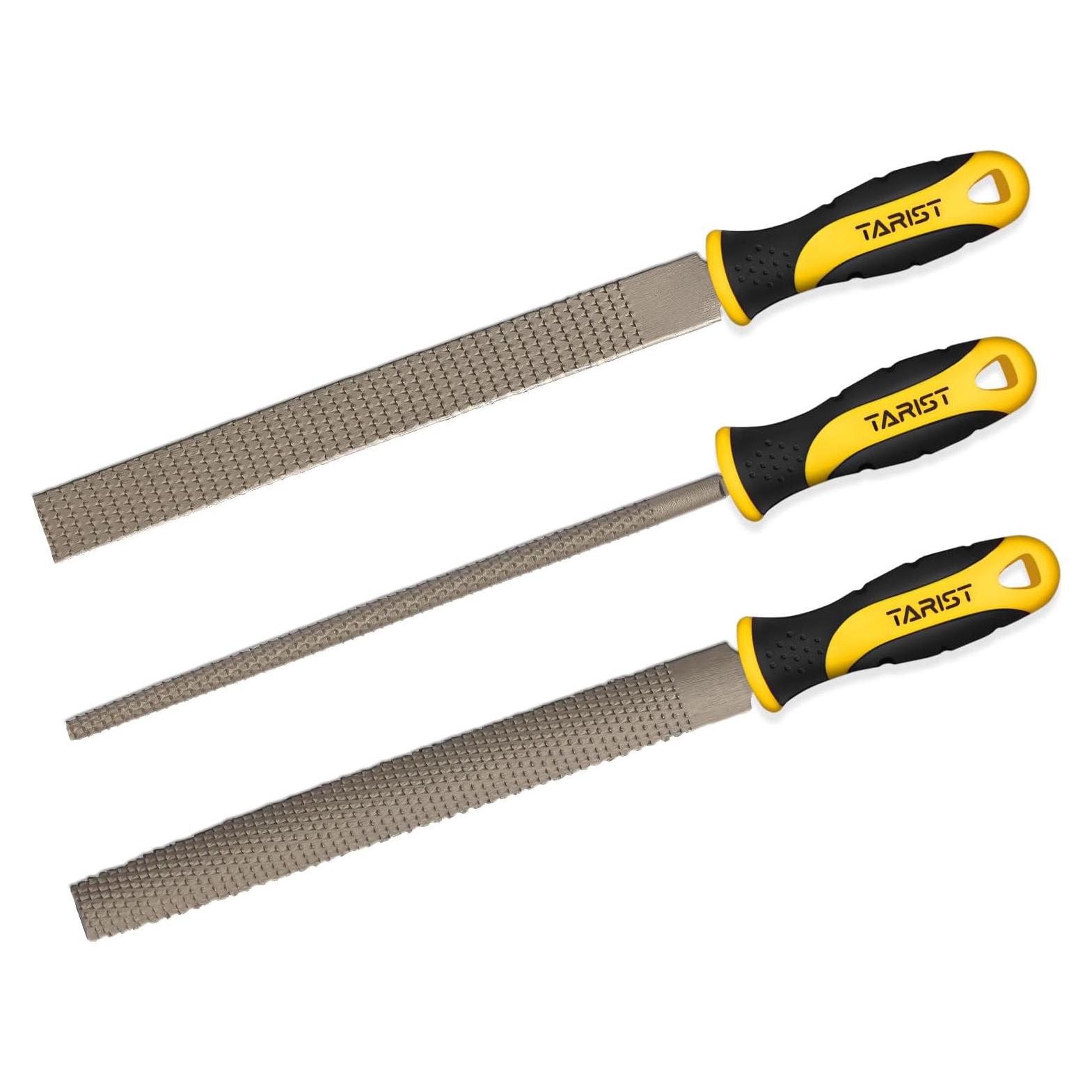 Juego de limas de madera TARIST 3 piezas para afilar