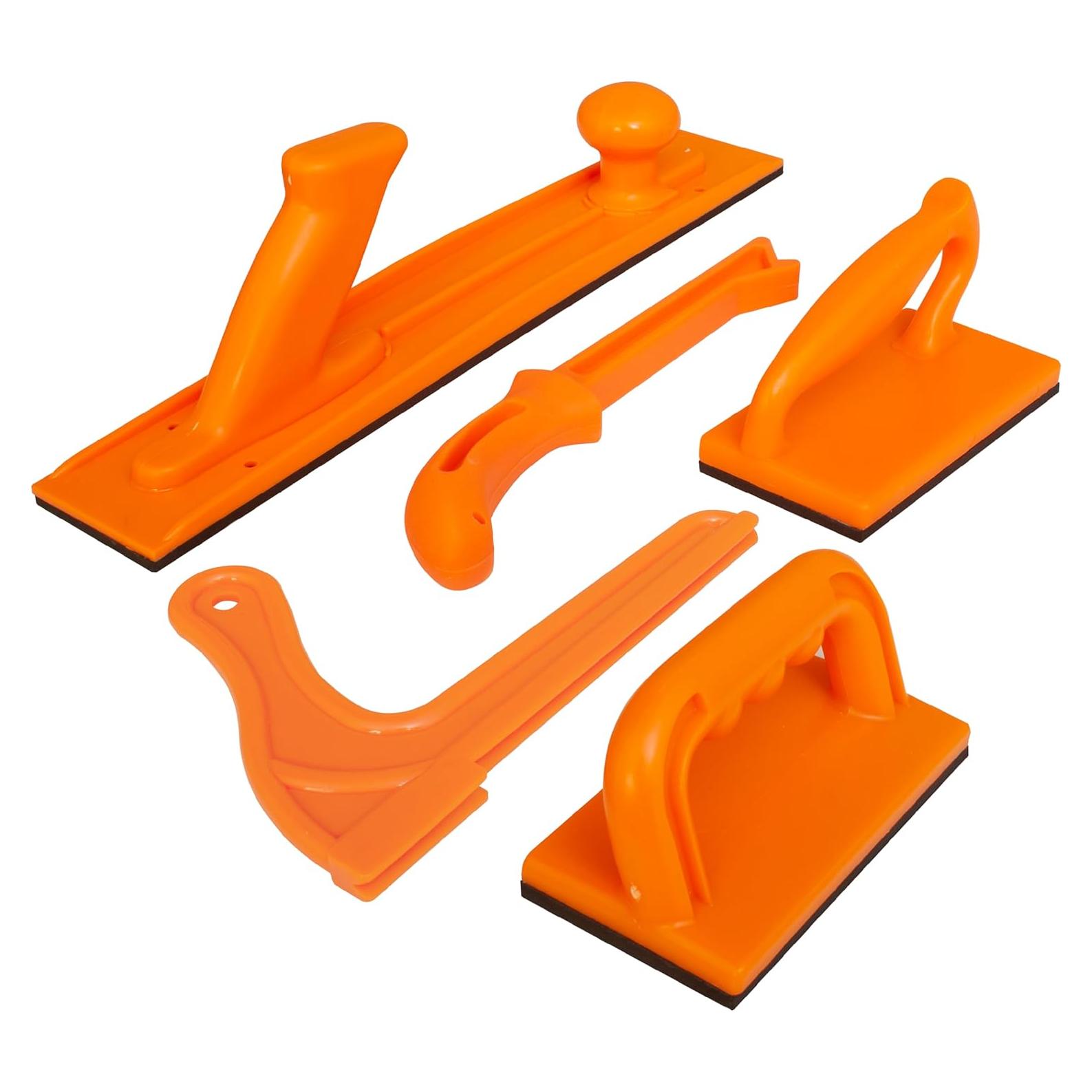 Kit de Seguridad 5 Piezas Peachtree Naranja Alta Visibilidad