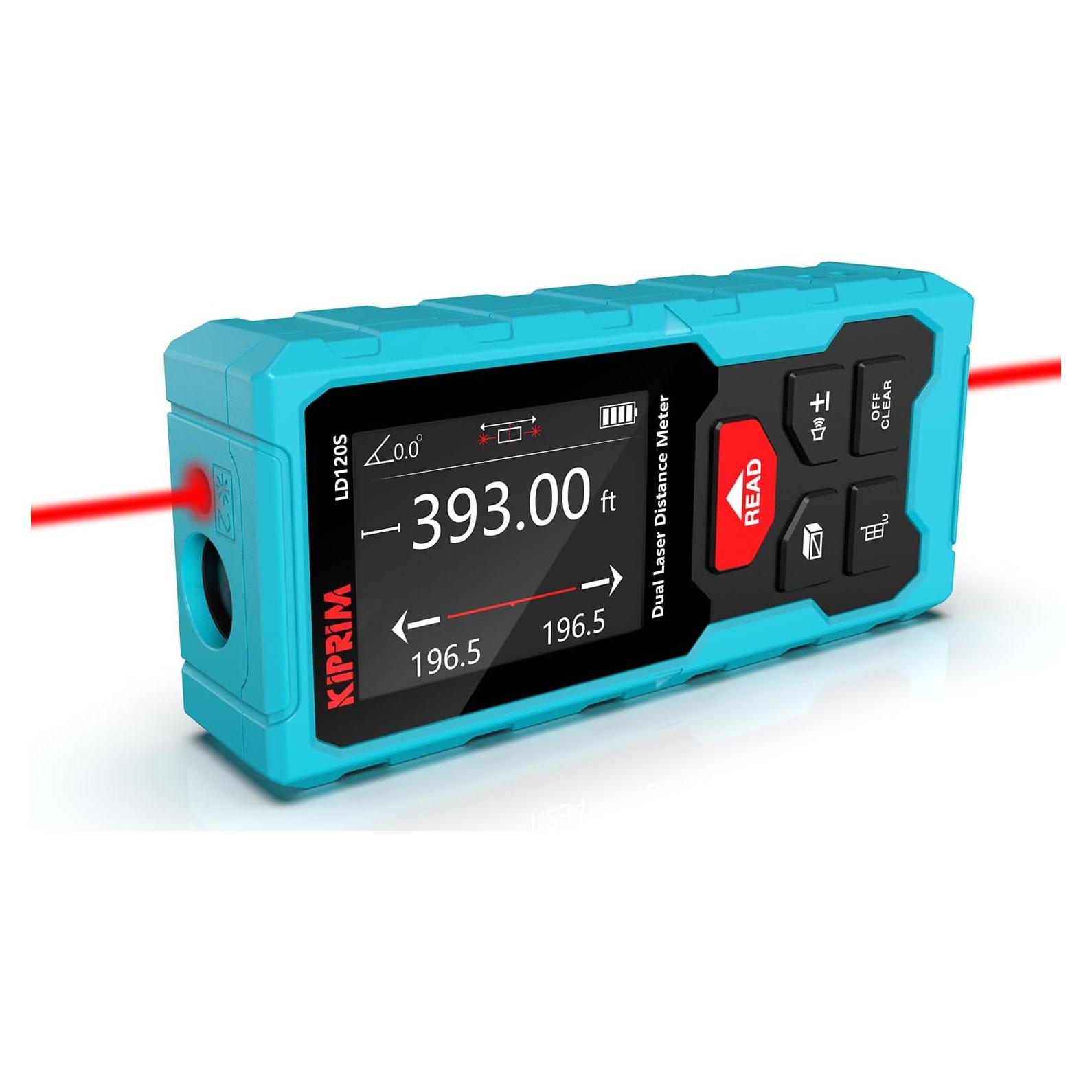 Medidor de Distancia Láser Kiprim LD120S 120m Preciso