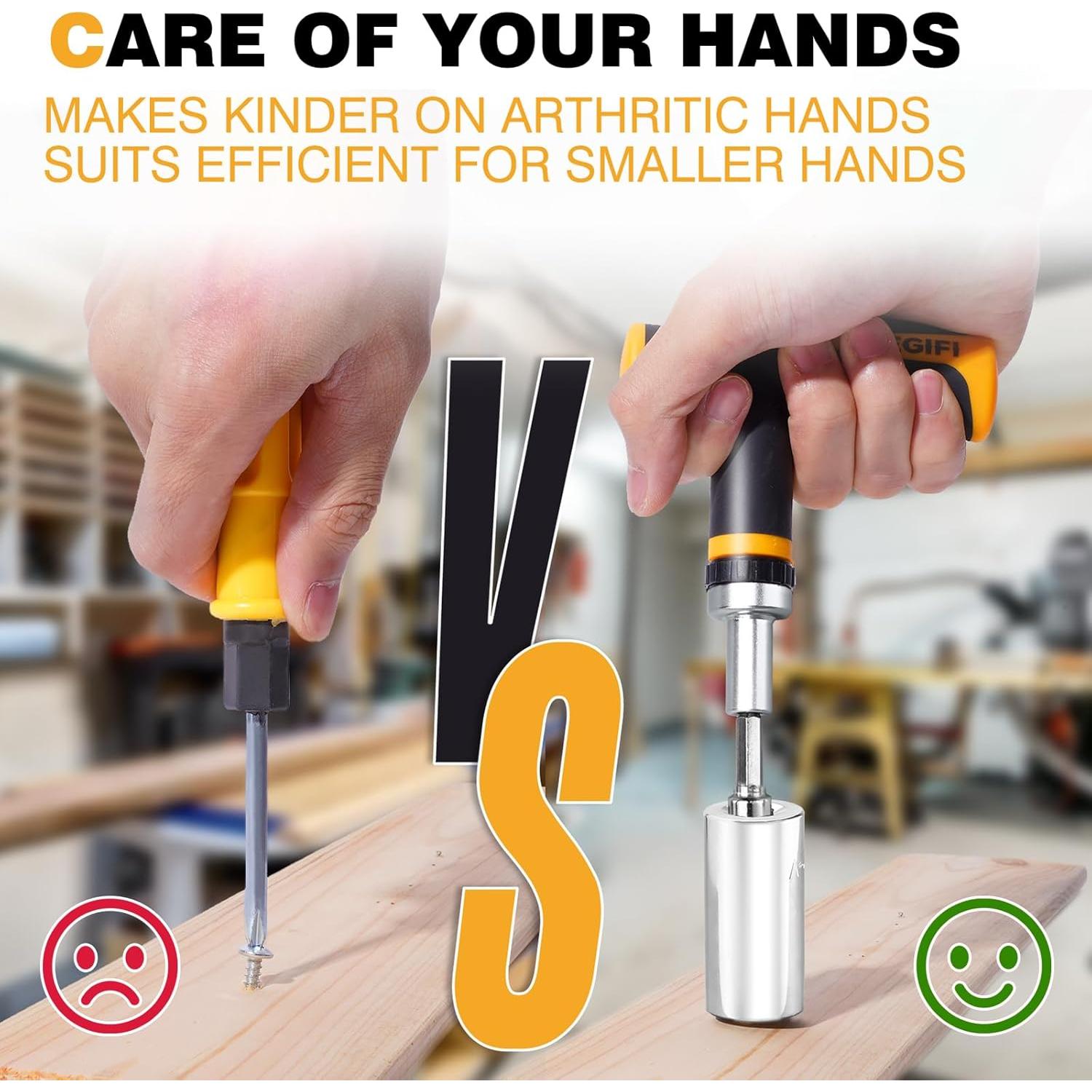 Juego de Herramientas Multifuncional EGIFI 25 PCS Plata