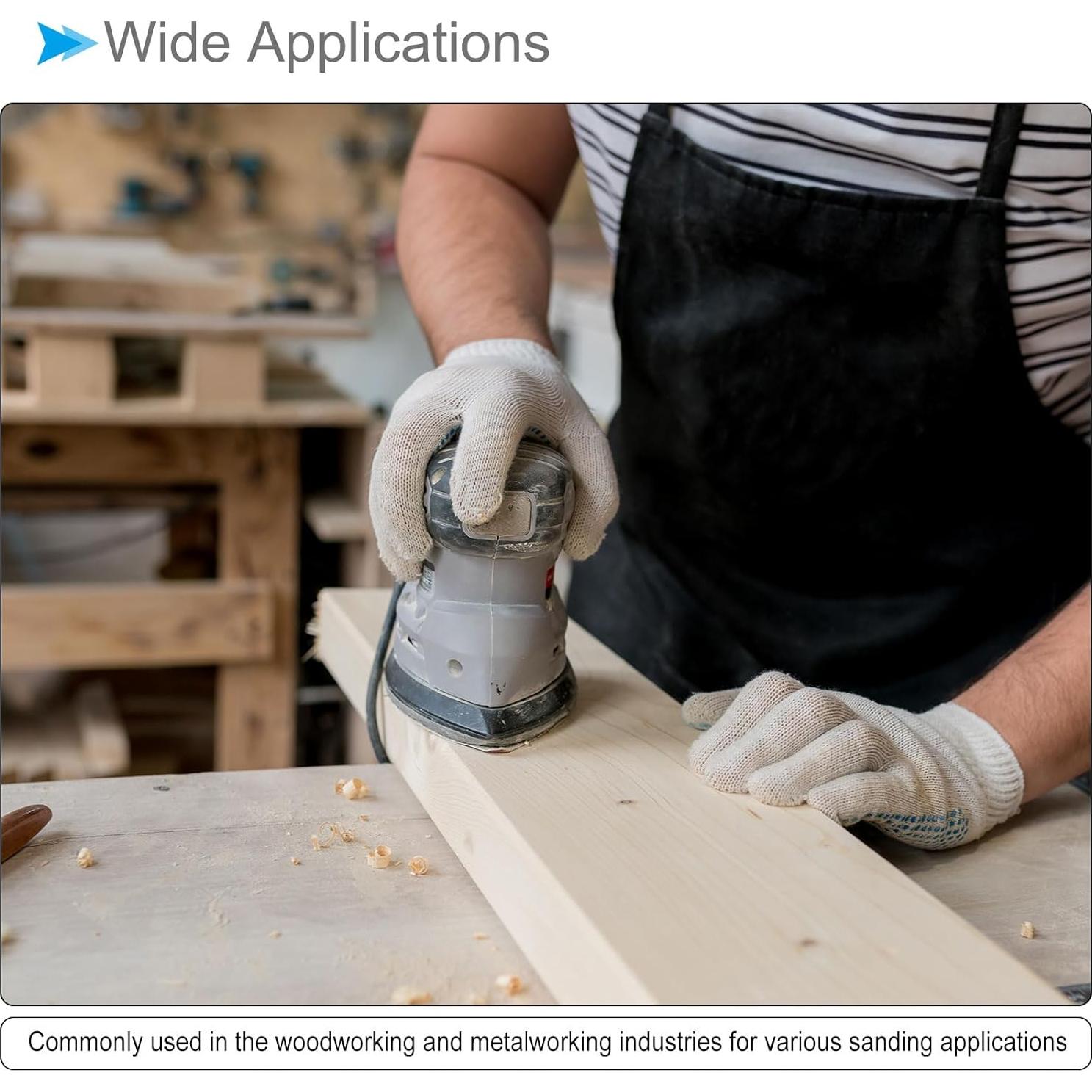 Discos de Lijado Triangulares CoCud 90mm 800 Granos 8 Piezas