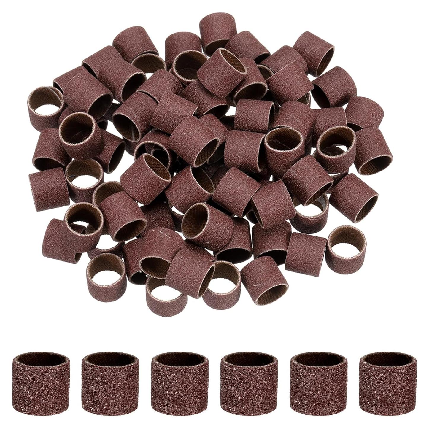 Manguitos de Lijado 200pcs HARFINGTON 12.7mm Grano 180