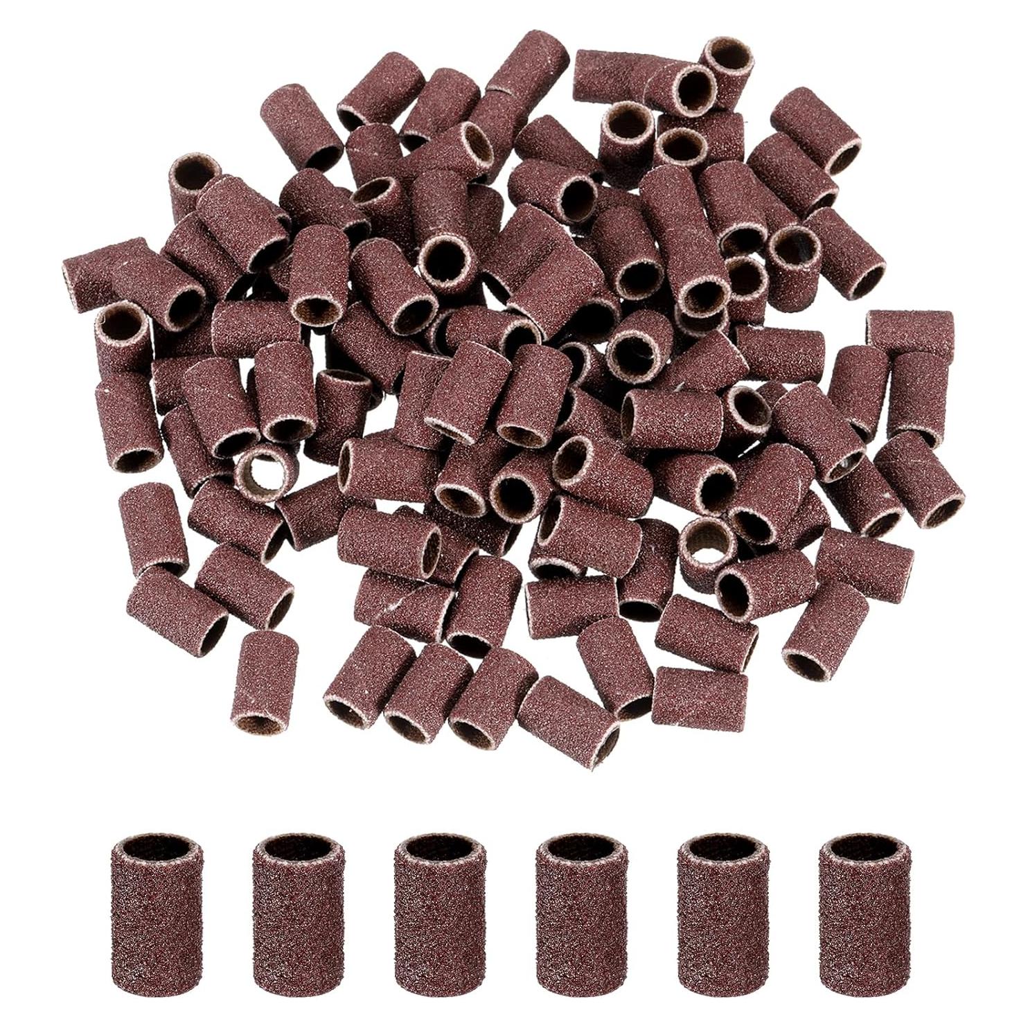 Manguitos de Lijado HARFINGTON 200pcs Grano 150 6,35mm