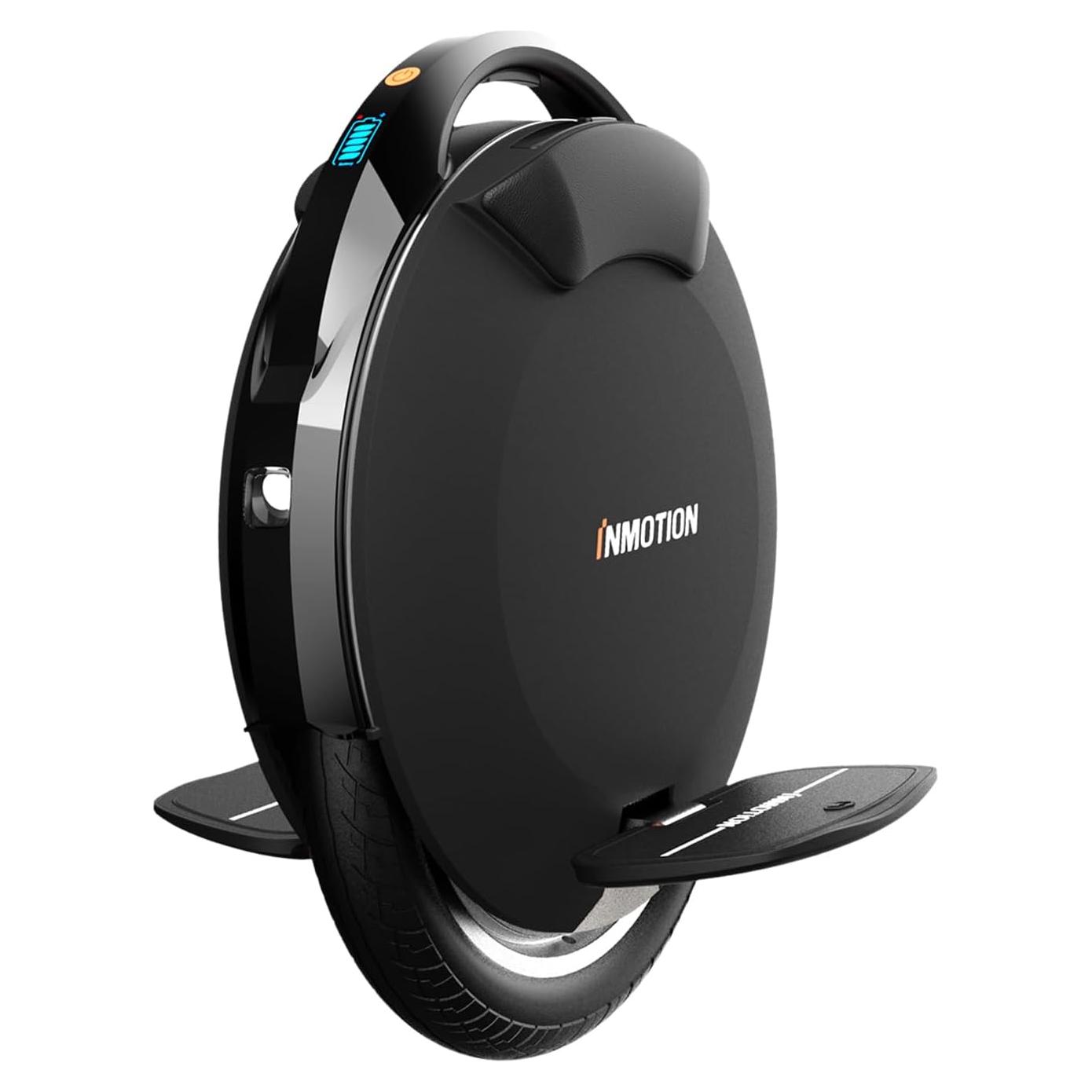 INMOTION V8S Electric Unicycle One Wheel Self Balancing Scooters for Adults,16 Inch Smart Electric Monowheel with 22 MPH, 30° Climbing Capacity & 47 Miles Mileages