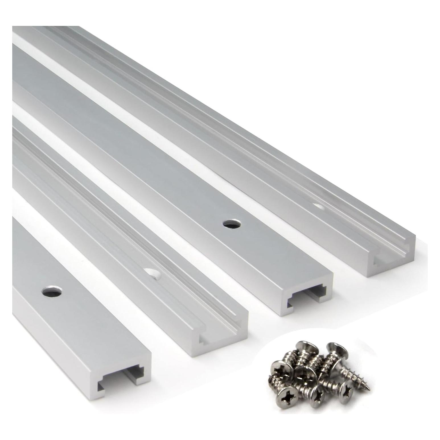 Deslizador T-Track Aluminio Zeberoxyz 300mm 4pcs