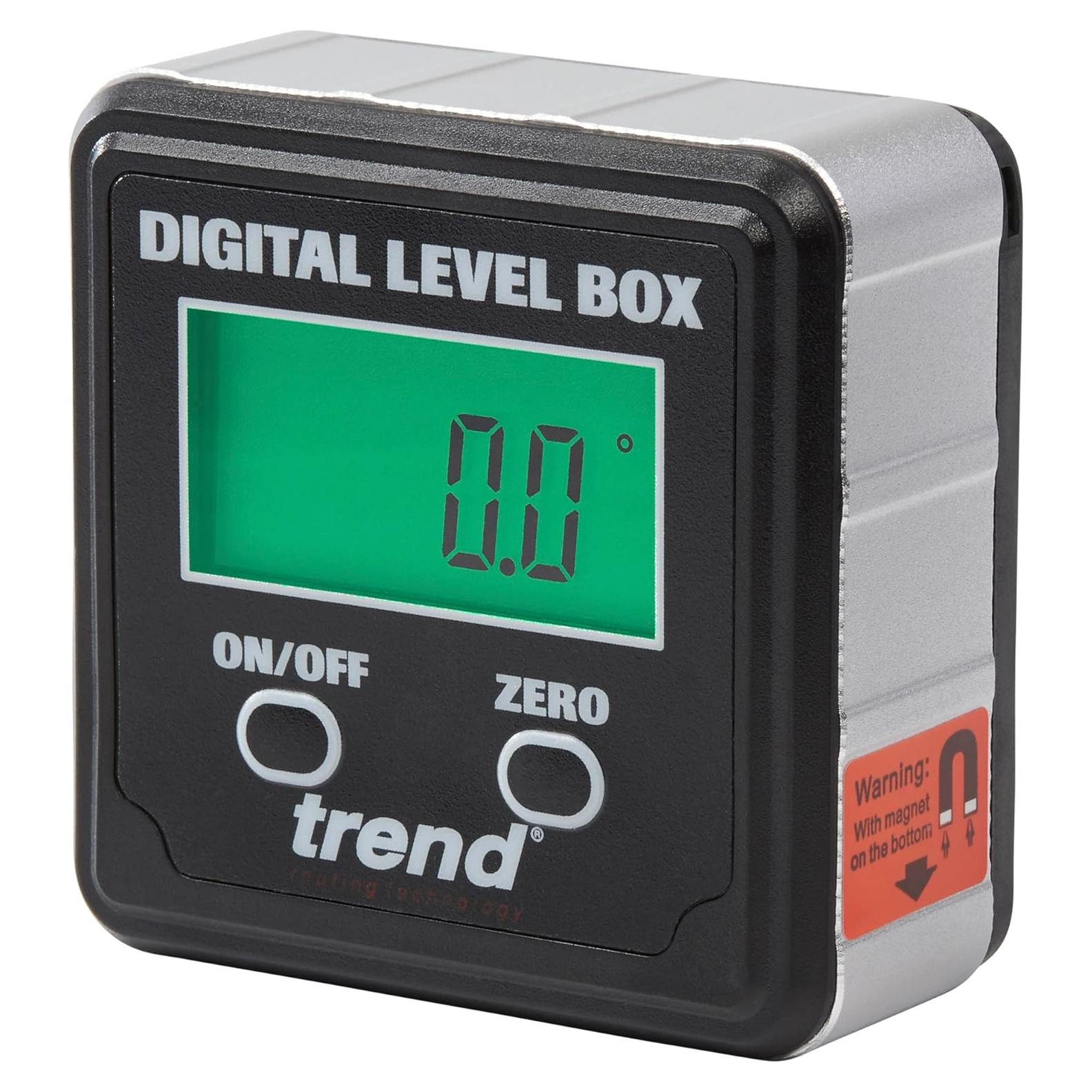 Caja de Nivel Digital Trend DLB con Base Magnética y LCD