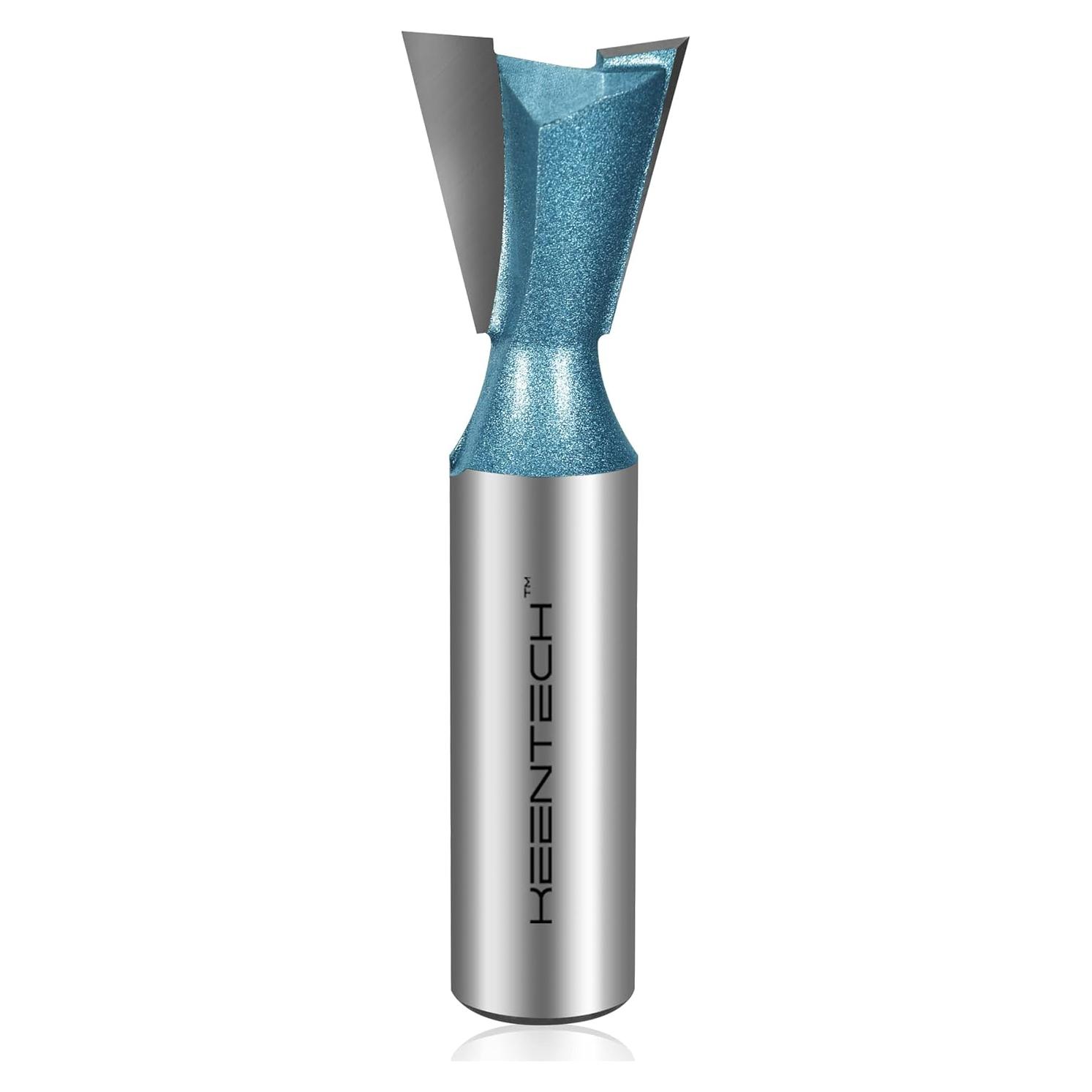 Broca de Router KEENTECH 14° Cola de Milano 12mm Eje